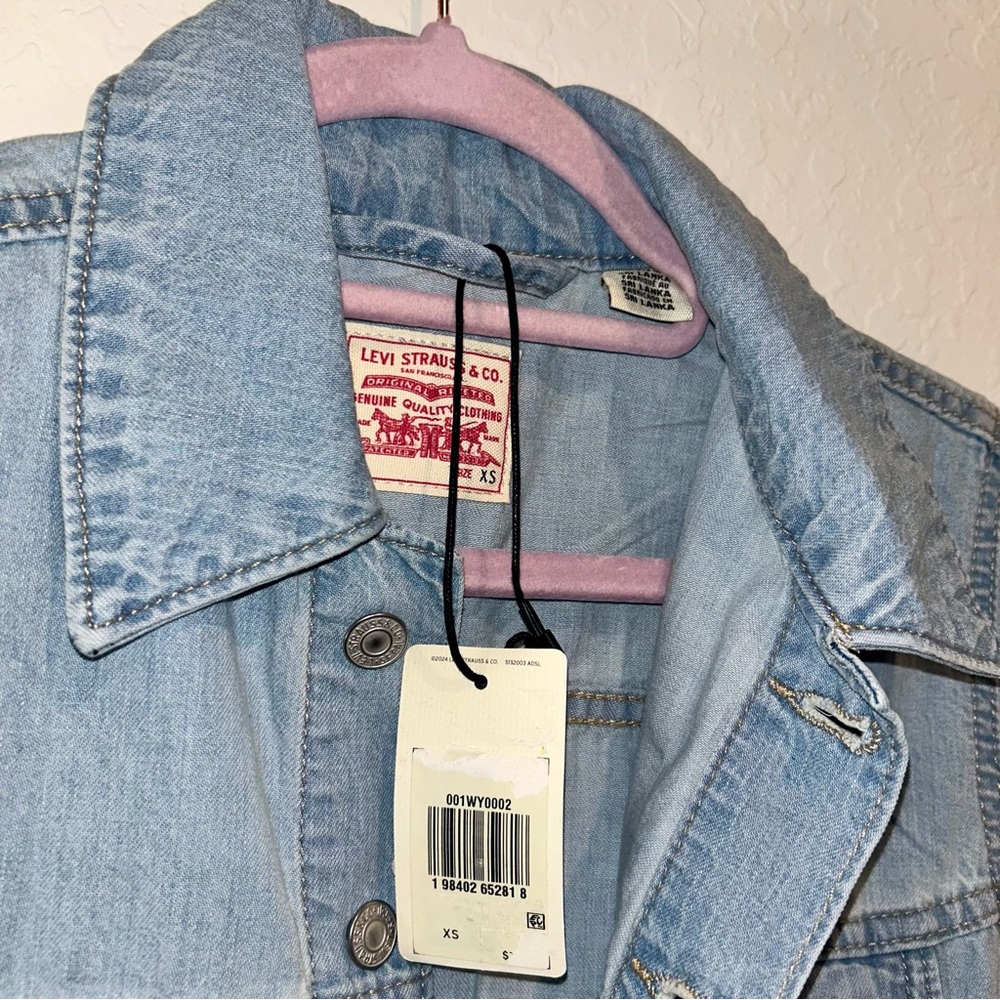 NWT LEVI’S Denim Romper - Picture 4 of 4